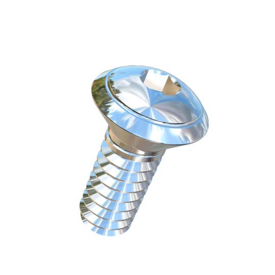 Titanium #6-32 X 3/8 UNC Oval Head Socket Drive Allied Titanium Machine Screw